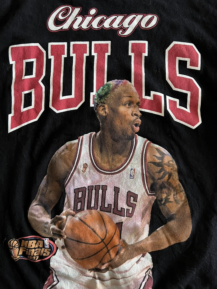 ロッドマン DELTA バスケットボール プリント トレーナー L ロッドマン