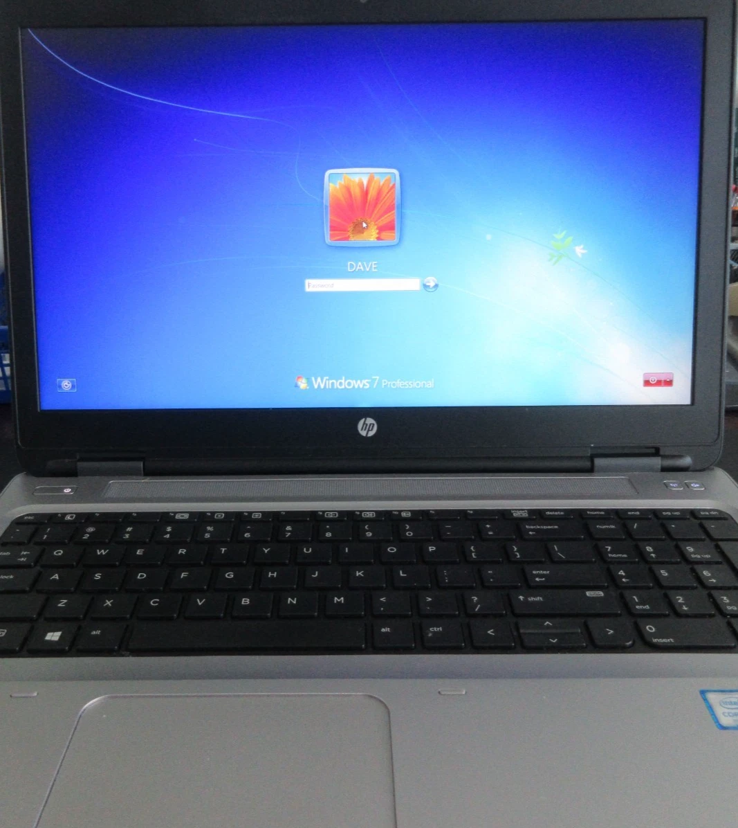 HP Intel Core i5 6th Gen. Windows 7 Professional PC Laptops