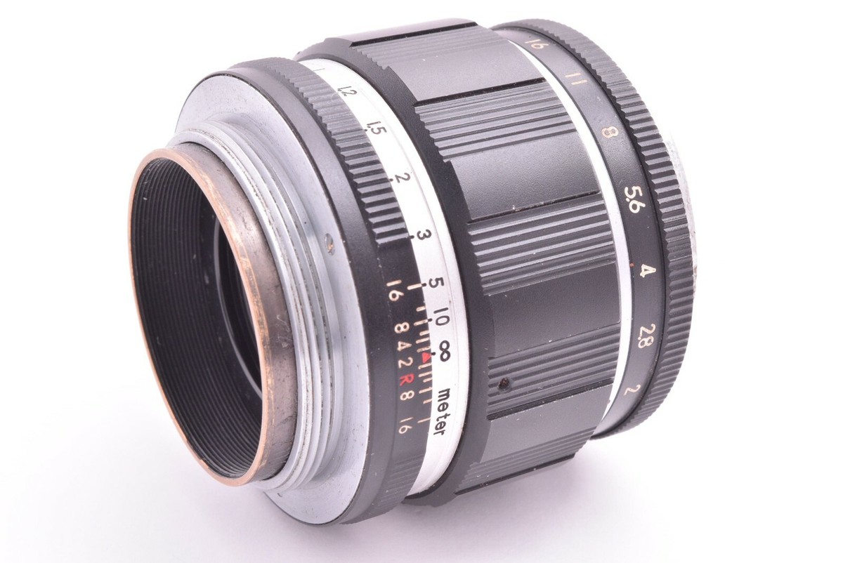 Rare Tokyo Kogaku Topcor-S lens 50mm/F2 Leica 39mm LTM screw mount