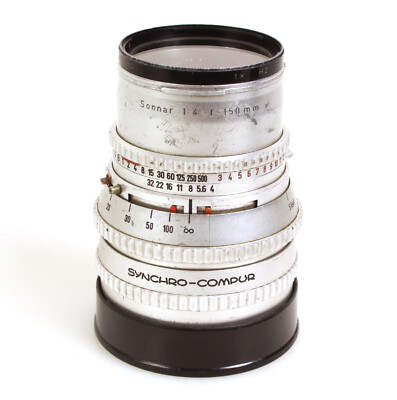 Vintage Hasselblad Carl Zeiss Sonnar 150mm F/4 Prime Lens With