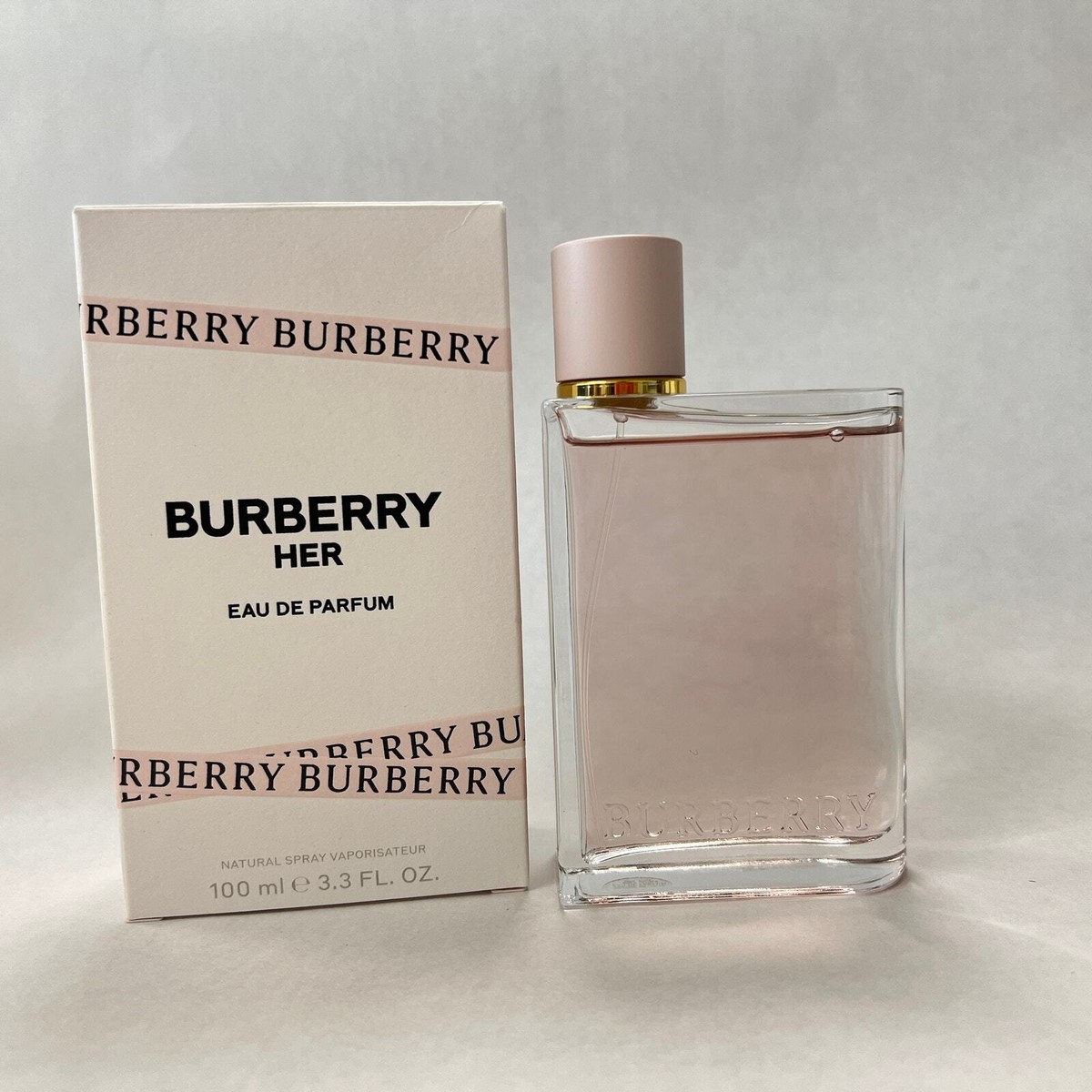 Burberry Her Eau De Parfum 3.4 fl oz 100ml 98% full | eBay