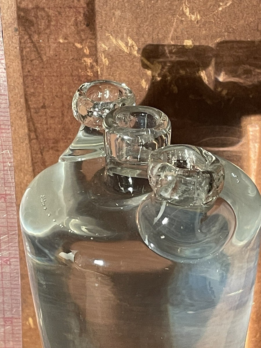 Rare Antique Woulff Glass Woulf / Woulfe Bottle 19th Centry