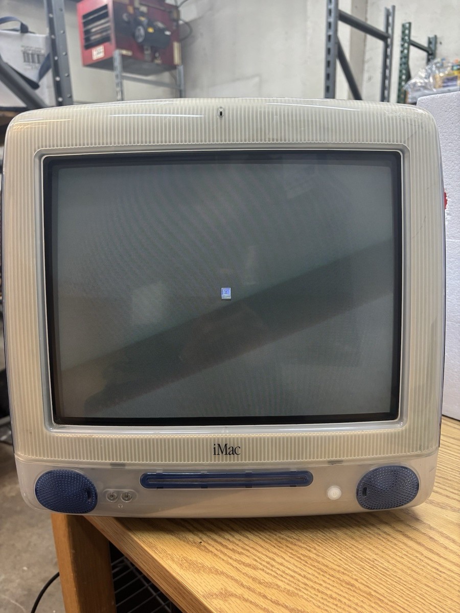Apple iMac 2002 M5521 Indigo Blue Desktop Computer ***Parts | eBay