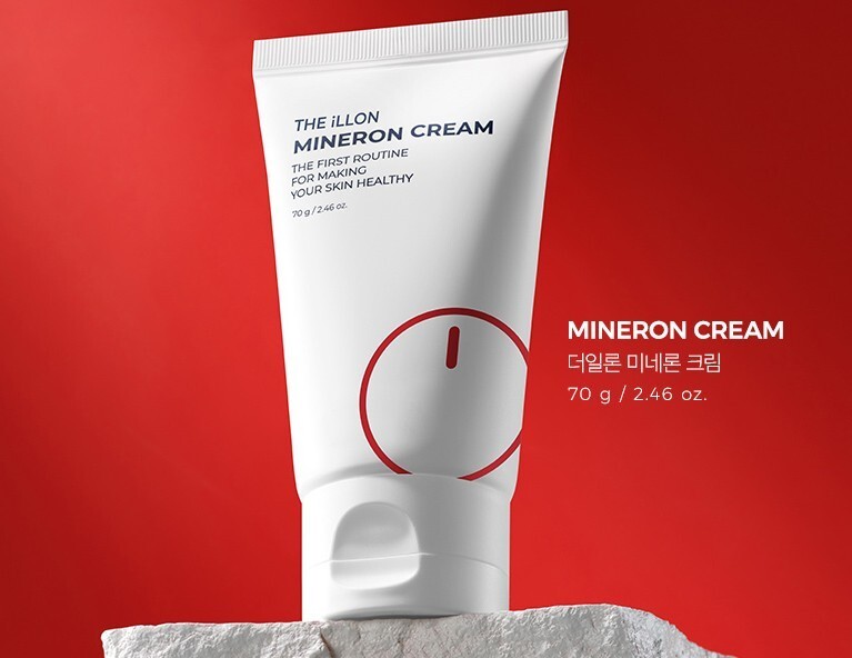 THE iLLON ] MINERON CREAM 70g / Cream after laser treatment