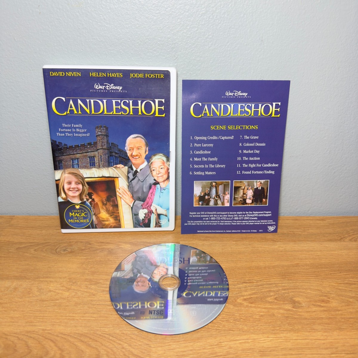 Candleshoe 1977 (DVD) Disney Live-Action David Niven Jodie Foster
