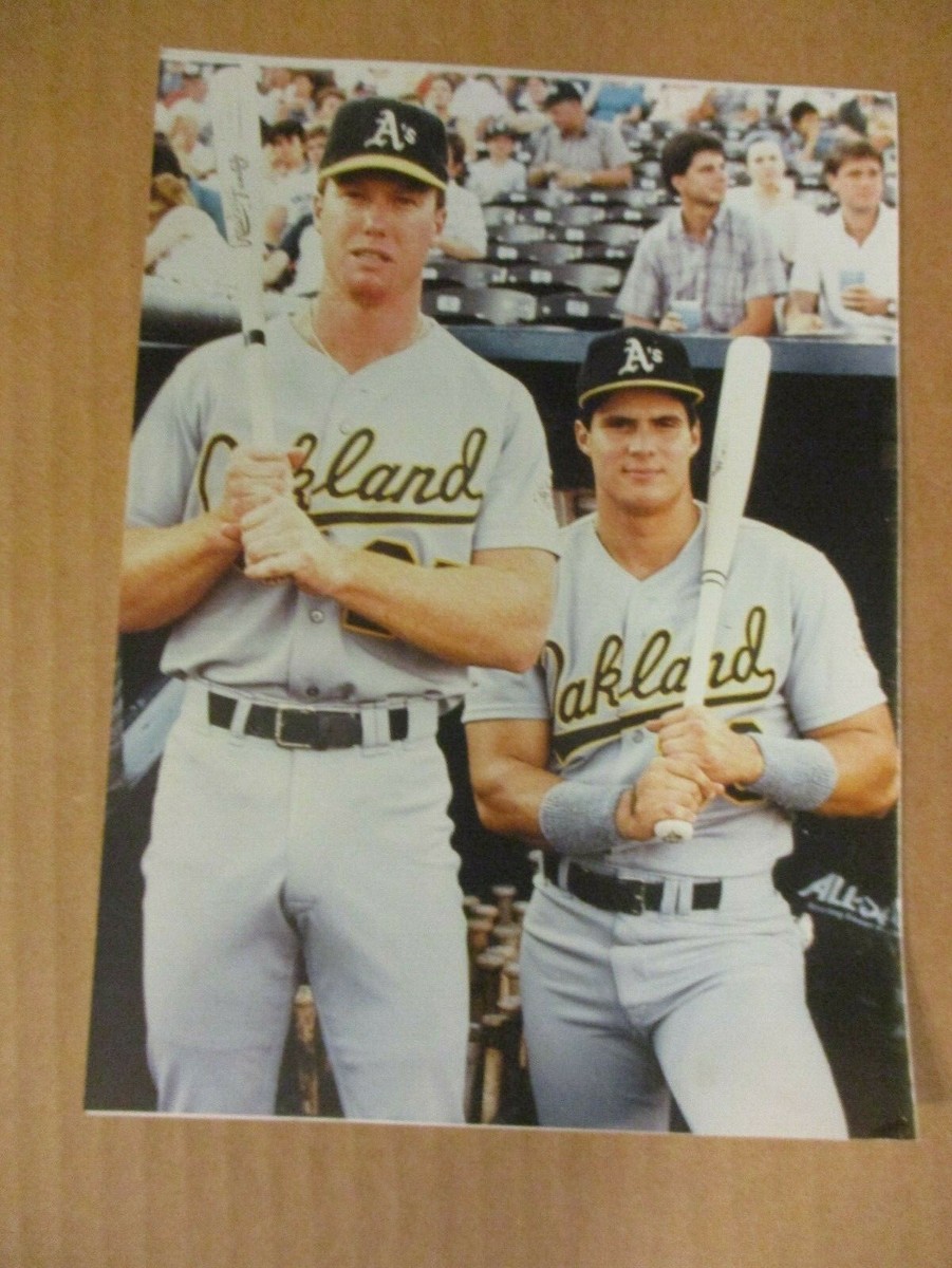 OAKLAND ATHLETICS Mark McGwire Jose Canseco 3 1/2