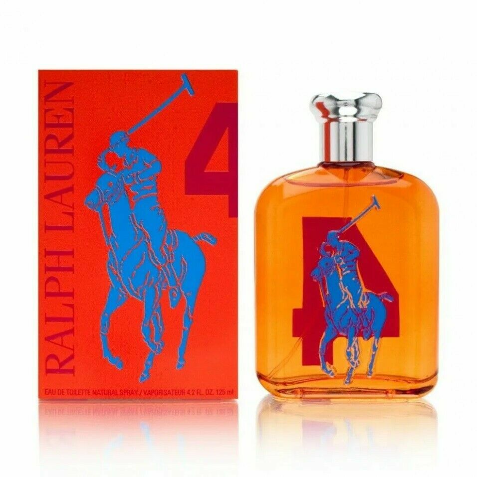 Polo Big Pony #4 By Ralph Lauren Eau De Toilette Spray 4.2oz/125ml