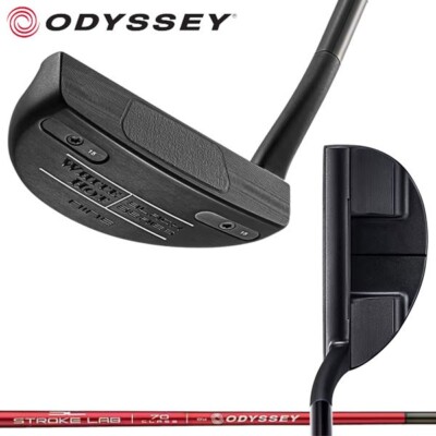 Odyssey White Hot Black Series NINE FLOW Putter Stroke LAB shaft