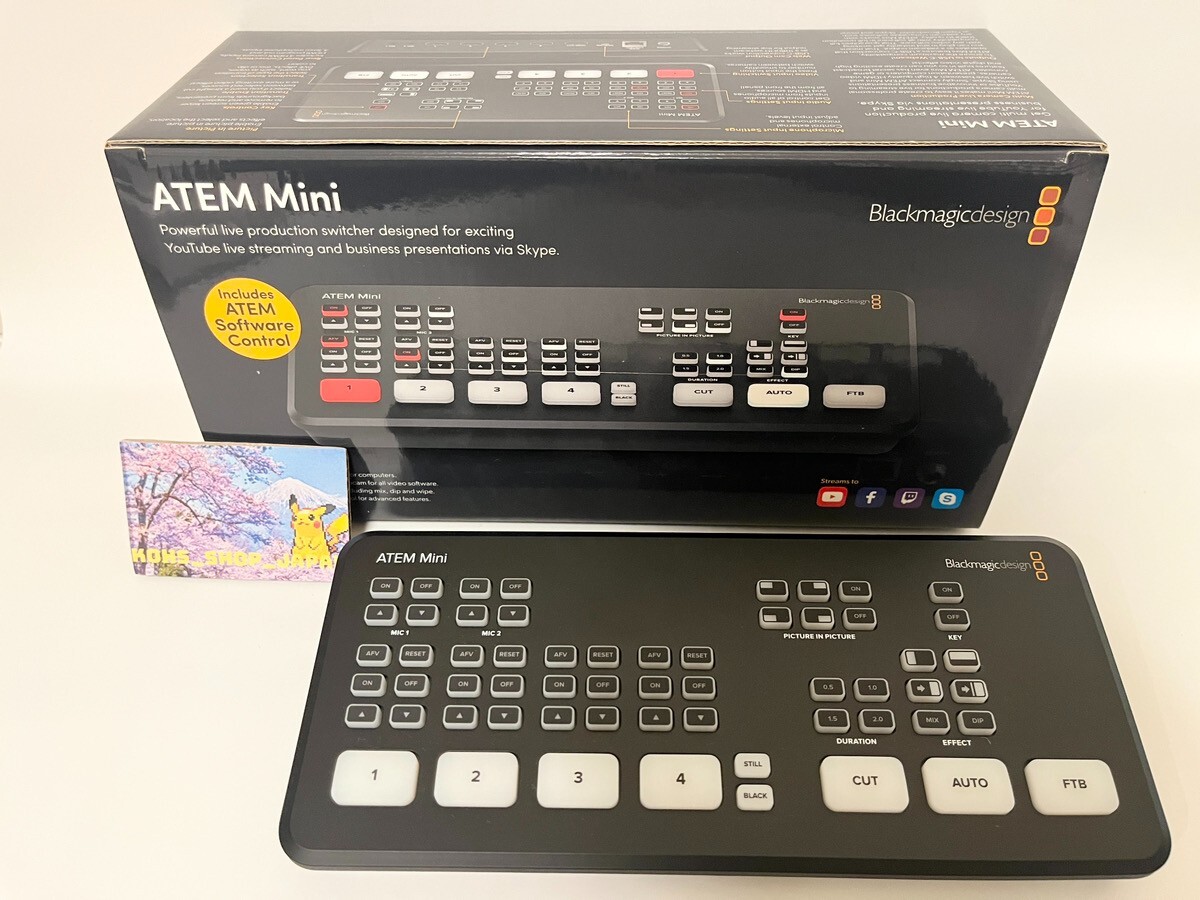Blackmagic Design ATEM Mini HDMI Live Switcher Second-hand goods