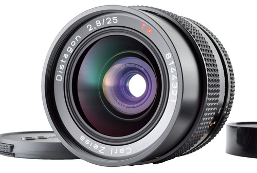 NEAR MINT] Contax Carl Zeiss Distagon T* 25mm F/2.8 MMJ MF Lens C