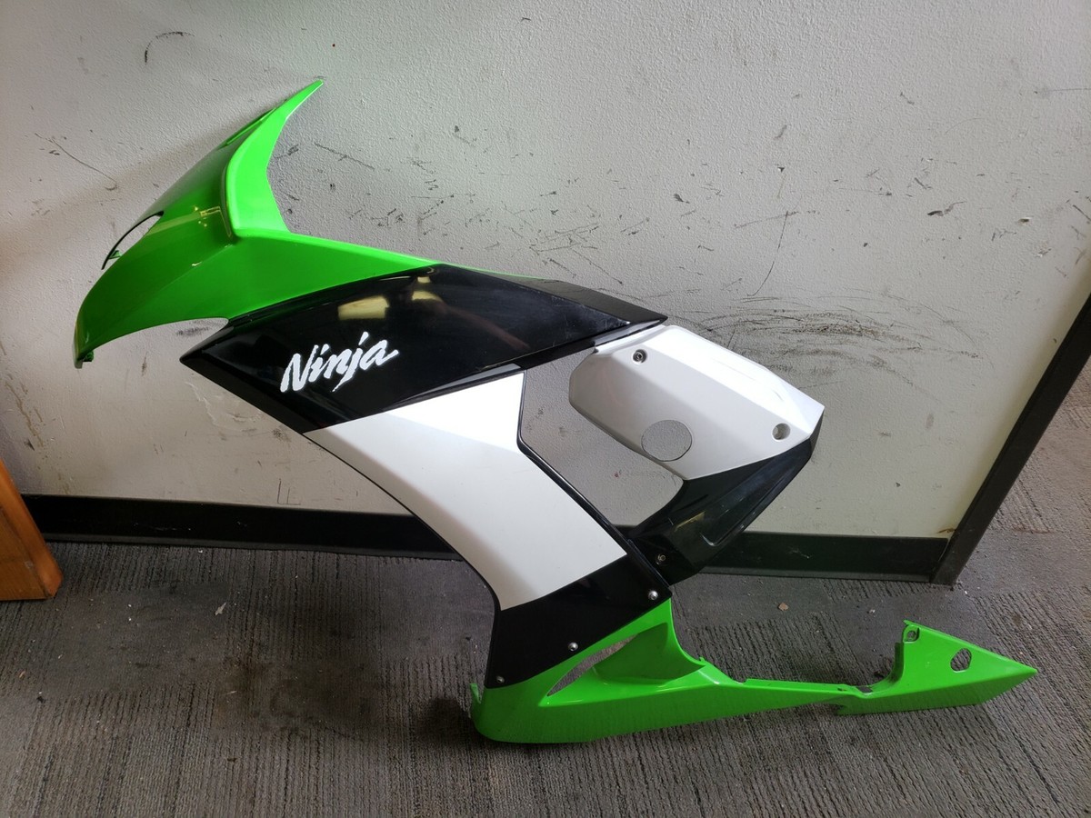 08-10 KAWASAKI NINJA ZX10R ZX10 LEFT SIDE MID FAIRING PANEL