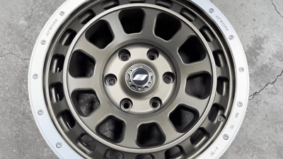 Genuine Used 17x8 WORK CRAG T-GRABIC JAPAN (5 wheel) 6x139.7