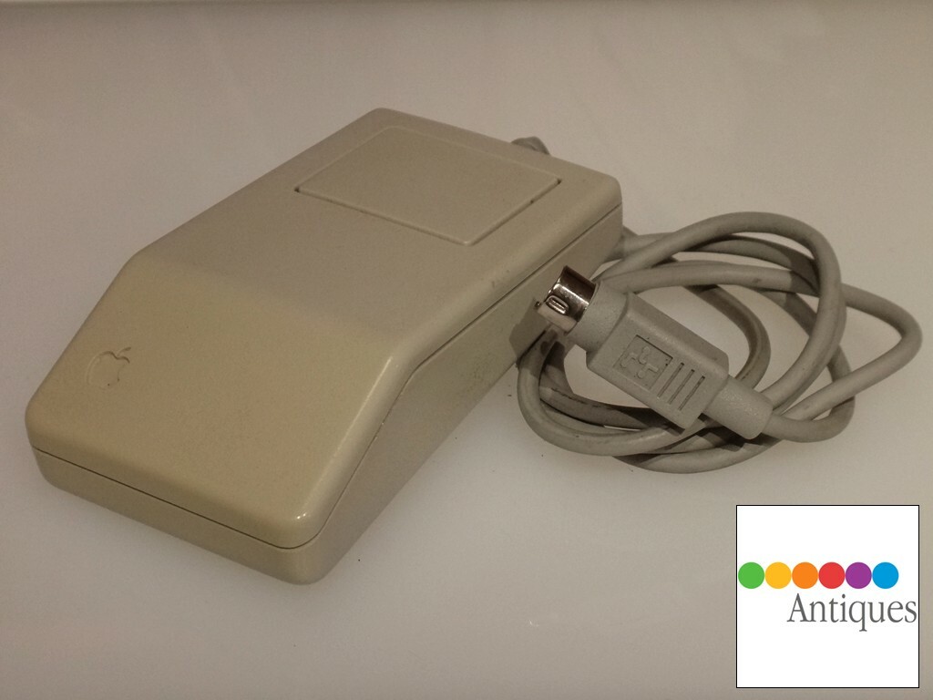 Apple Desktop Bus Mouse I ADB Beige Vintage for Macintosh G5431