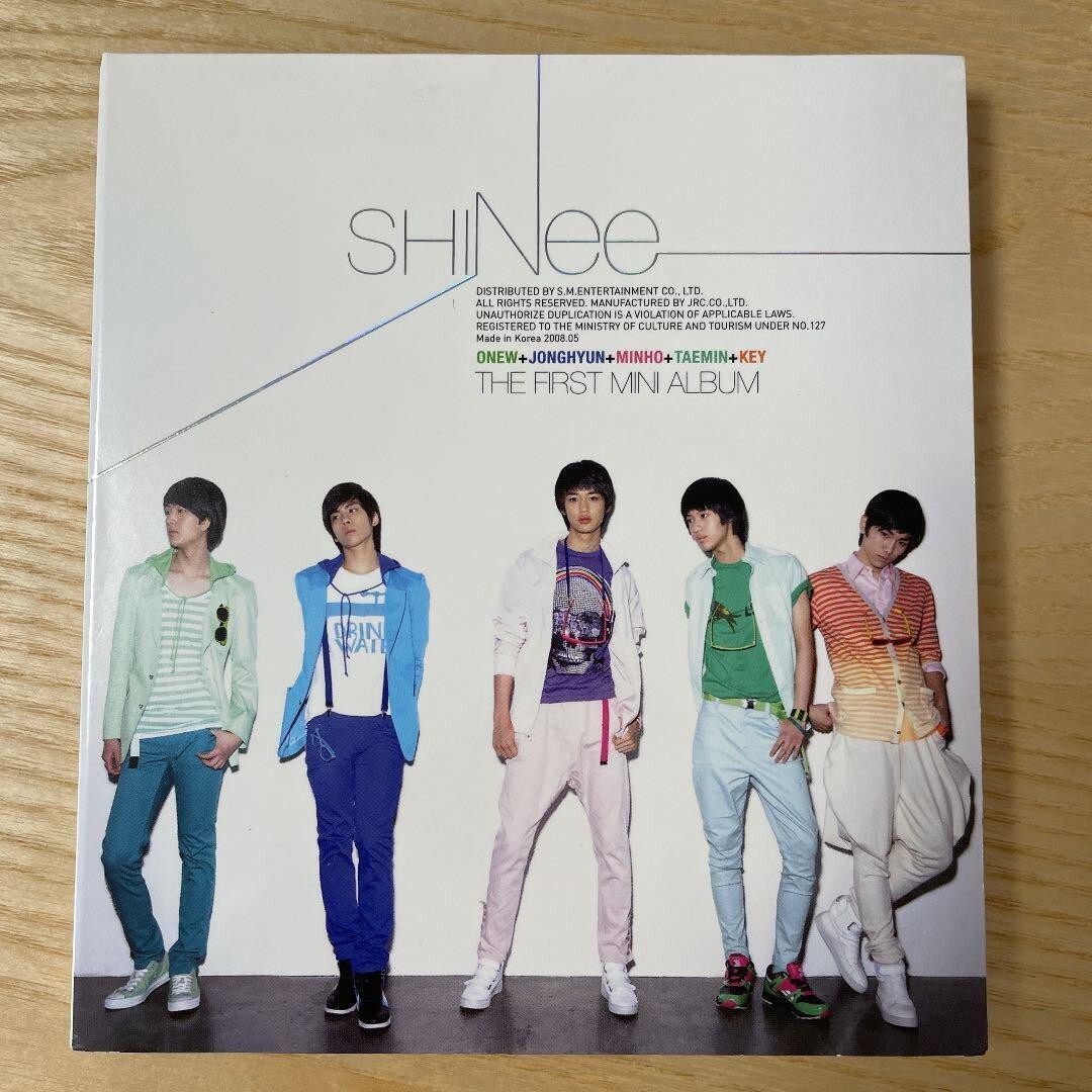 SHINee The First Mini Album Replay CD Korea Press SM Entertainment
