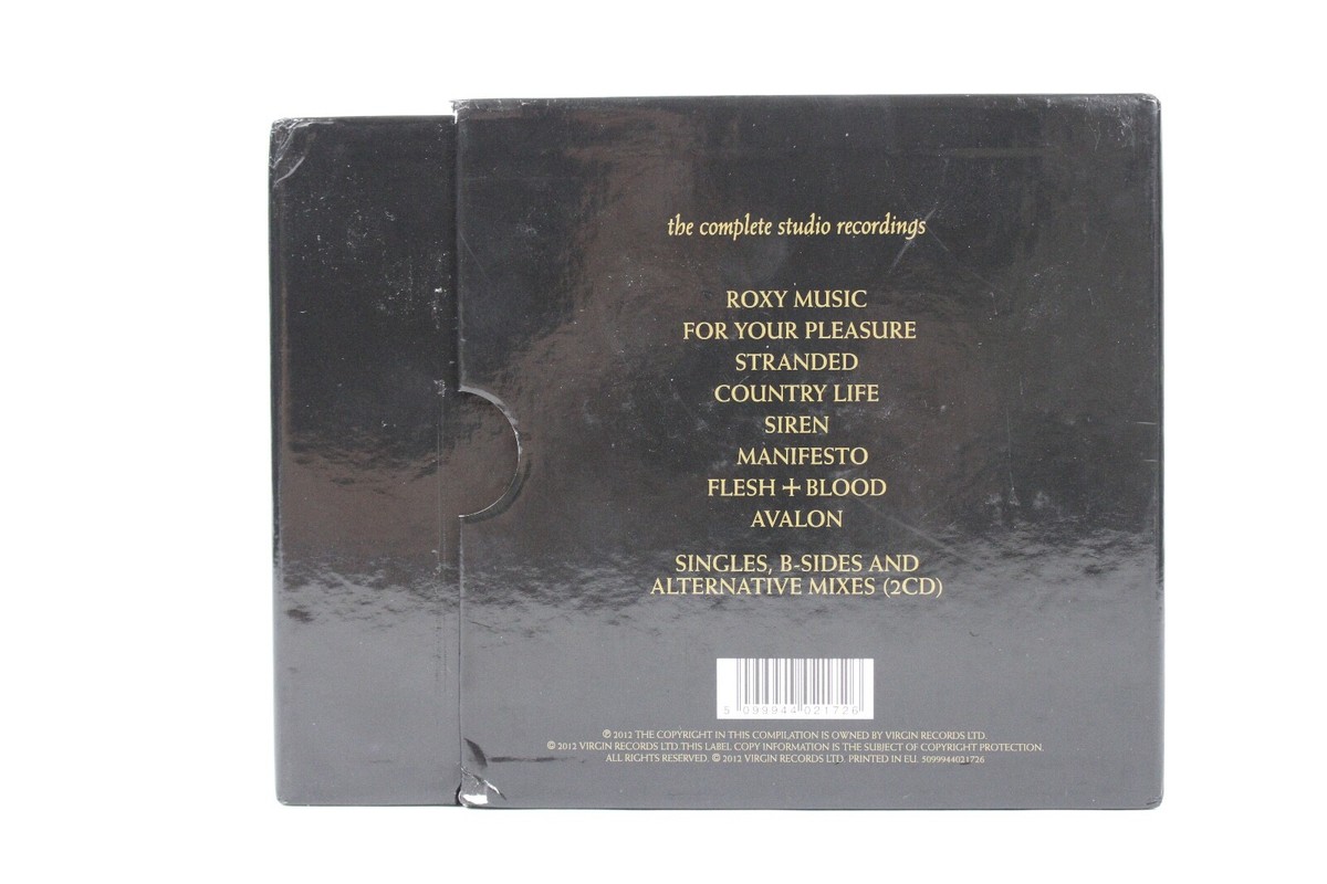Roxy Music The Complete Studio Recordings [10 Disc CD Box Set