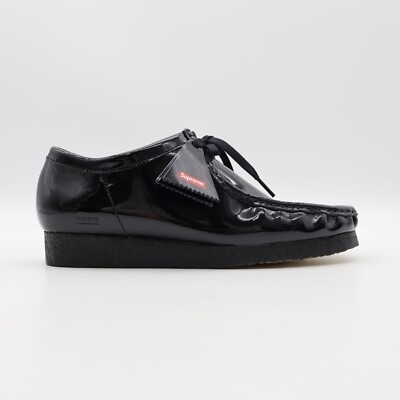26176856 Supreme Clarks Patent Leather Wallabee Black (Men's) | eBay