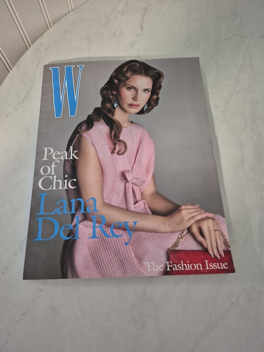 W US Magazine 2025 ラナデルレイ Lana Del Rey W MAGAZINE/LANA DEL