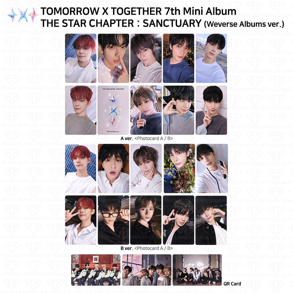 TXT 7th Mini Album The Star Chapter : SANCTUARY Weverse Albums Ver
