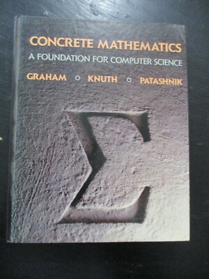 Concrete Mathematics』英語原著 Concrete mathematics,Graham,Knuth
