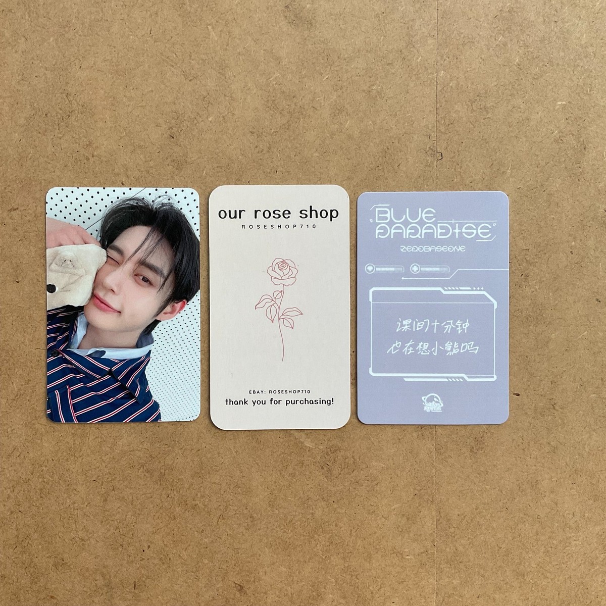 ZB1 Zerobaseone Blue Paradise Star River CN Pajama LD Official