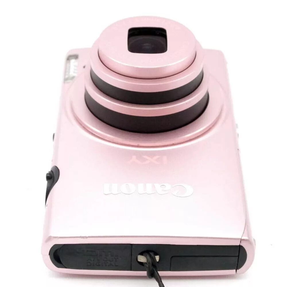 Canon IXY 220F Pink 16.1 MP Compact Digital Camera English