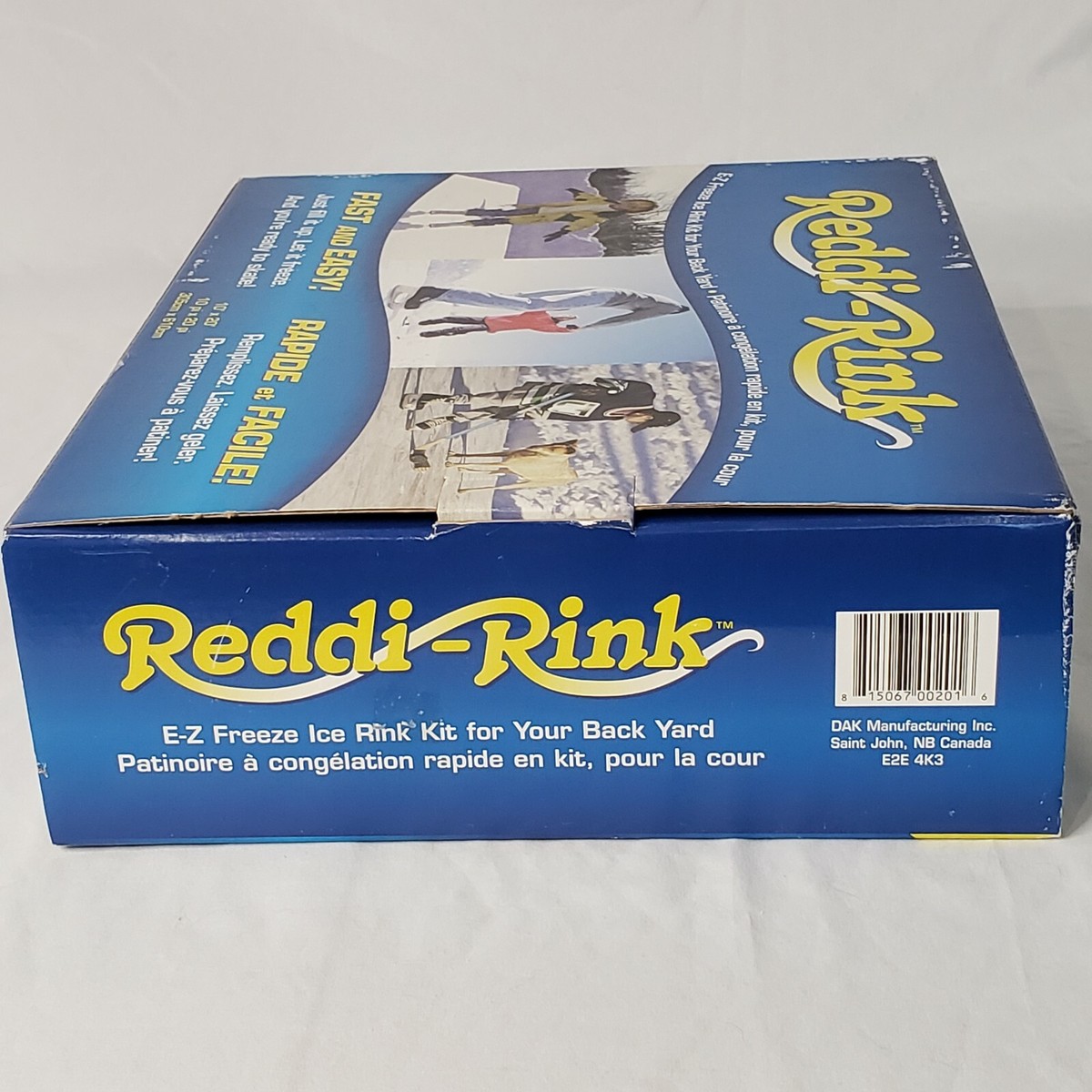 REDDI RINK E-Z Freeze ICE Skating Rink for your Backyard 10' x 20