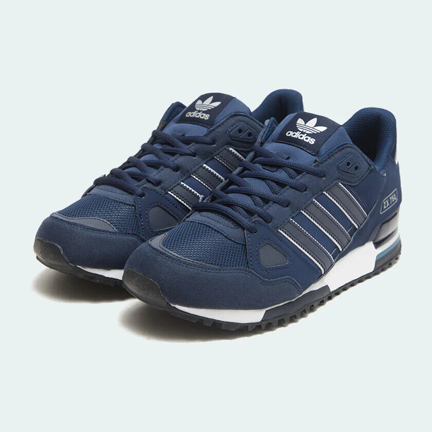 adidas Originals ZX 750 Men's Trainers - Navy/White - IF4901