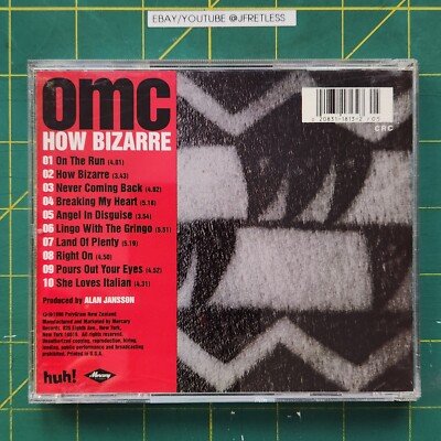 Used Audio Music CD OMC How Bizarre Album Huh Mercury Records 1996