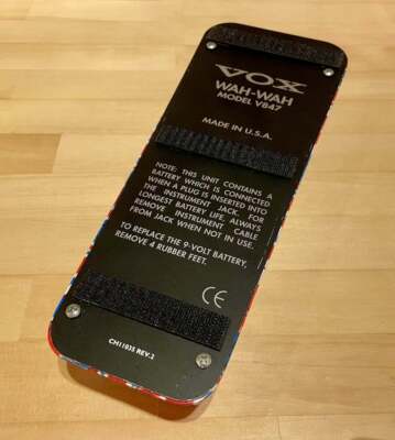 VOX WAH-WAH MODEL V847 Union Jack Guitar Effect Pedal | eBay