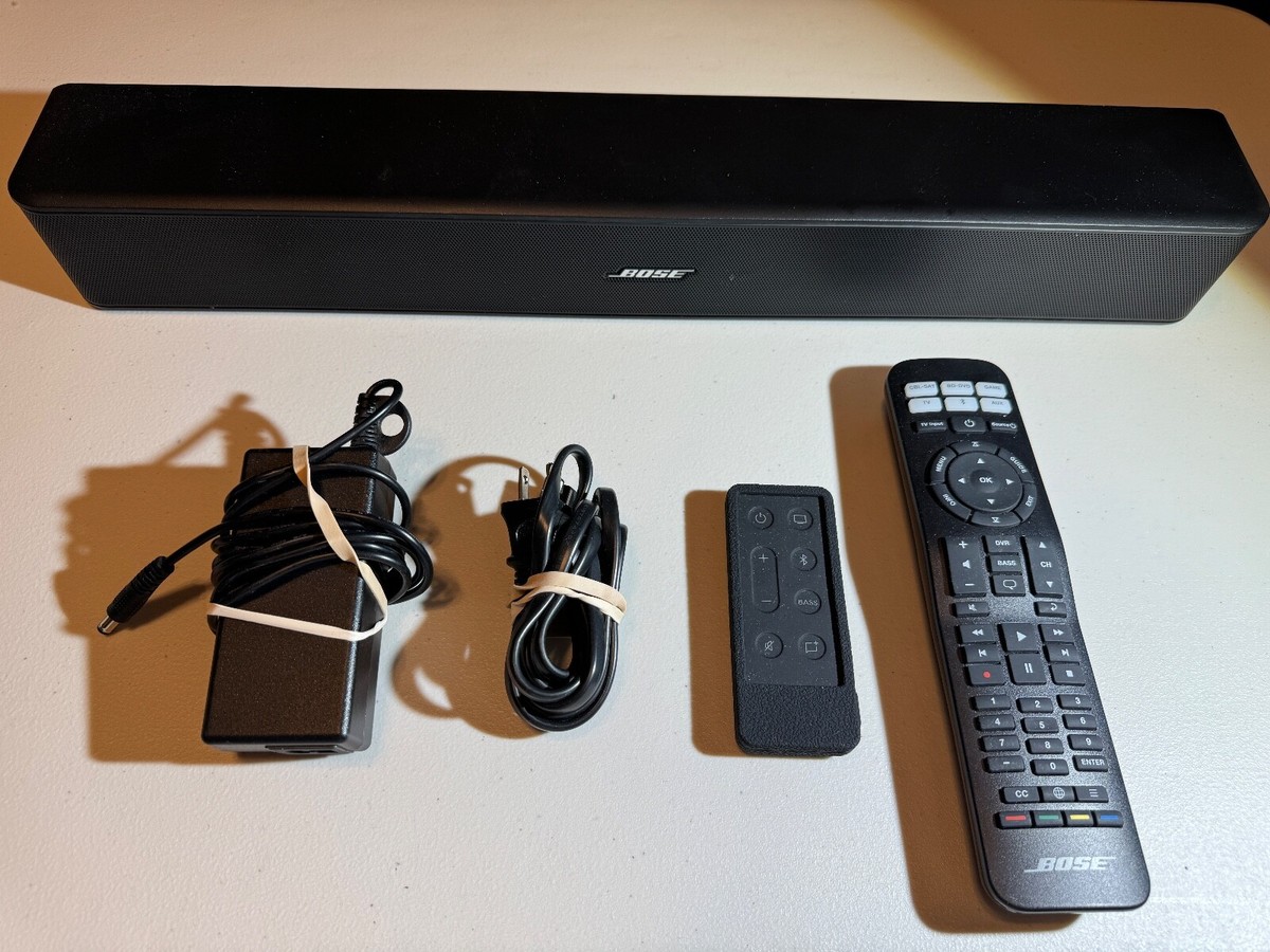 Bose Solo 5 TV Sound System Center Powered Speaker Low Profile