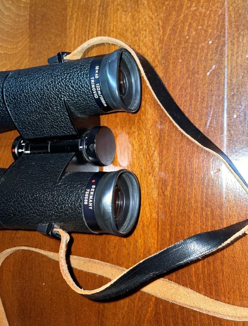 German Binoculars Leitz Trinovid Leitz Wetzlar 10X40 good w