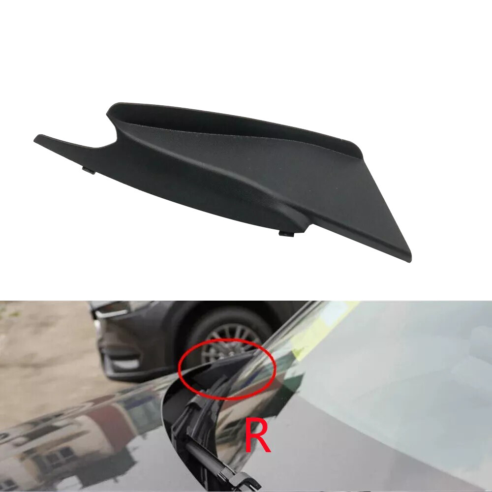 Right Windshield Wiper Side Arm Cowl Deflector Trim Cover For