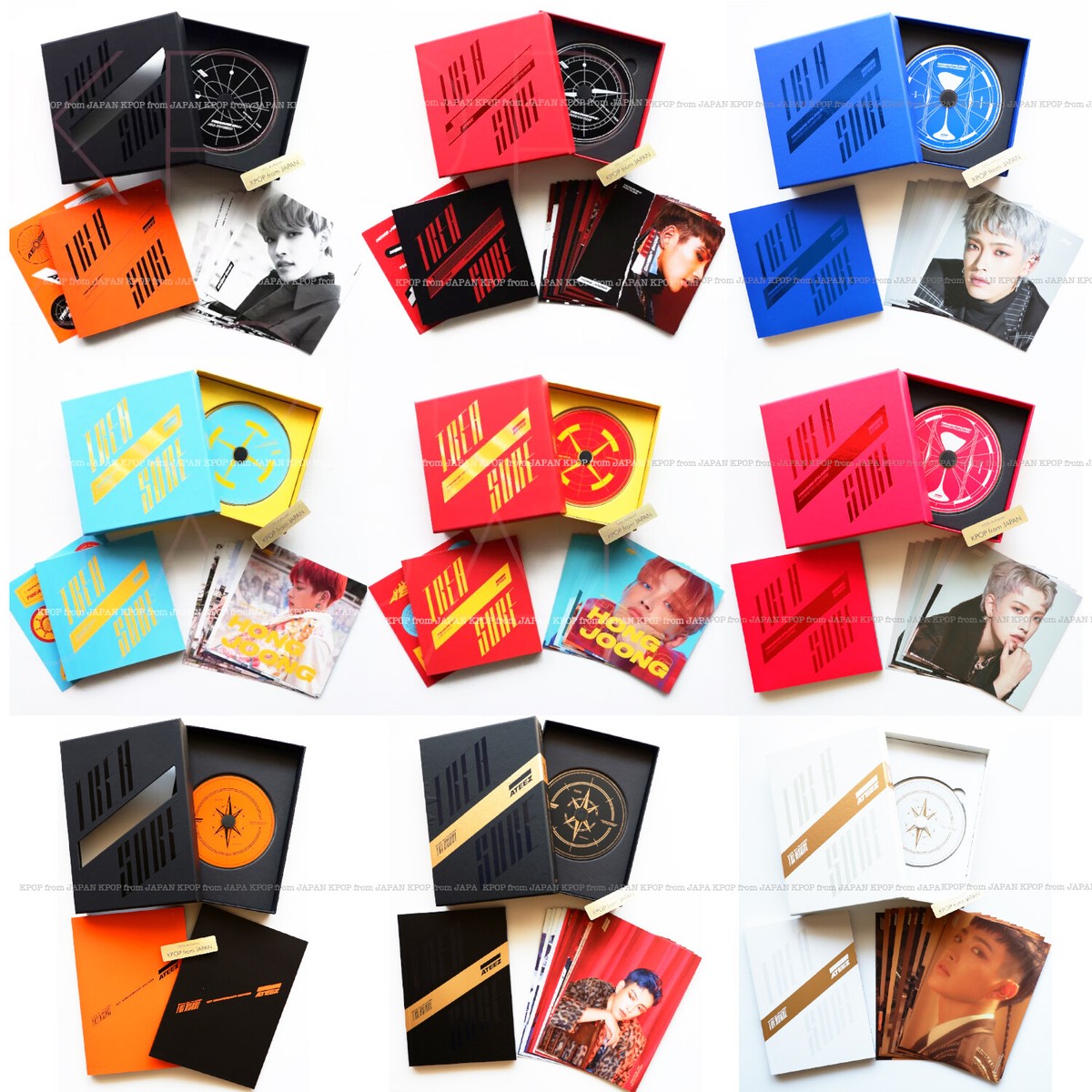 ATEEZ TREASURE EP.1 2 3 ALL TO ZERO TO ONE TO ALL Illusion Wave