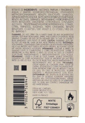 ❤️ Lily L.I.LY Stella McCartney Eau de Parfum 1.0oz 30ml,2012