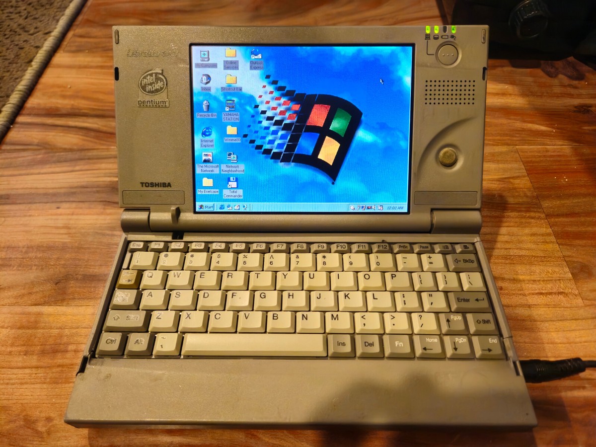 Toshiba Libretto 50CT with dock and AC Adapter | eBay