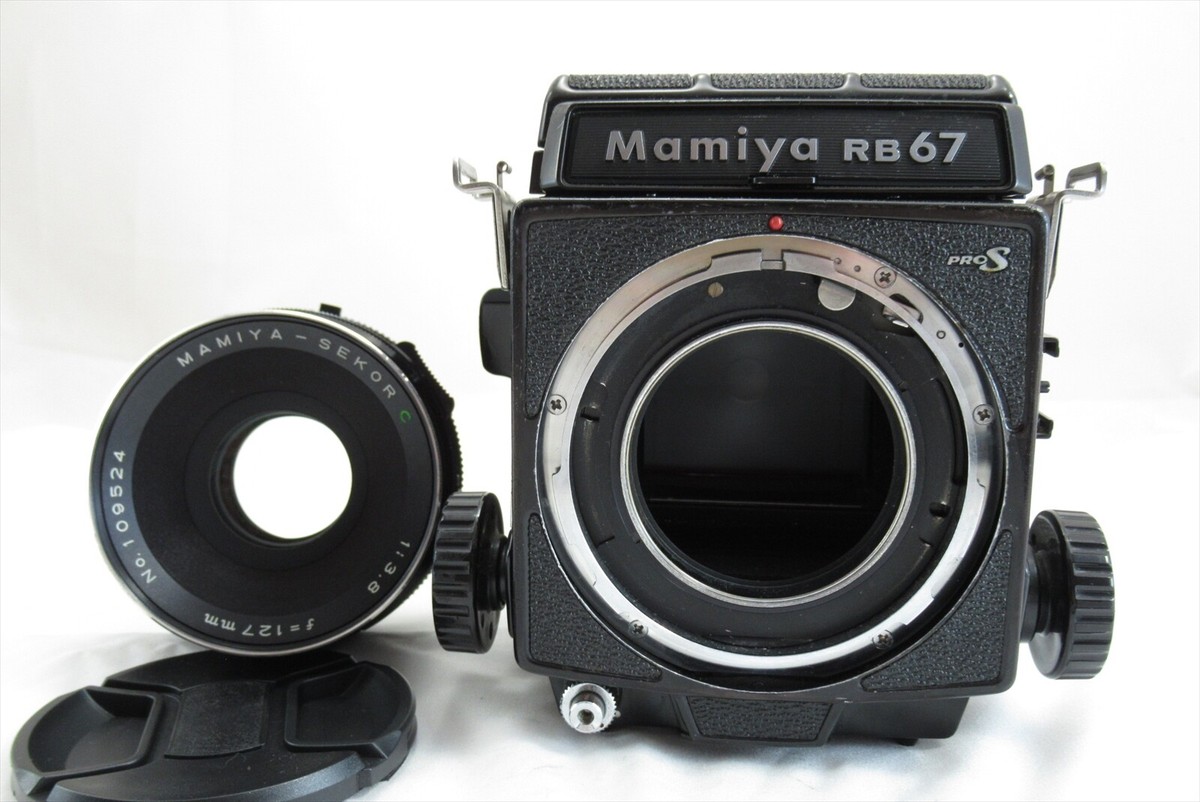 EXC+++!!】Mamiya RB67 pro S Film Camera w/ Sekor C 127mm f/3.8