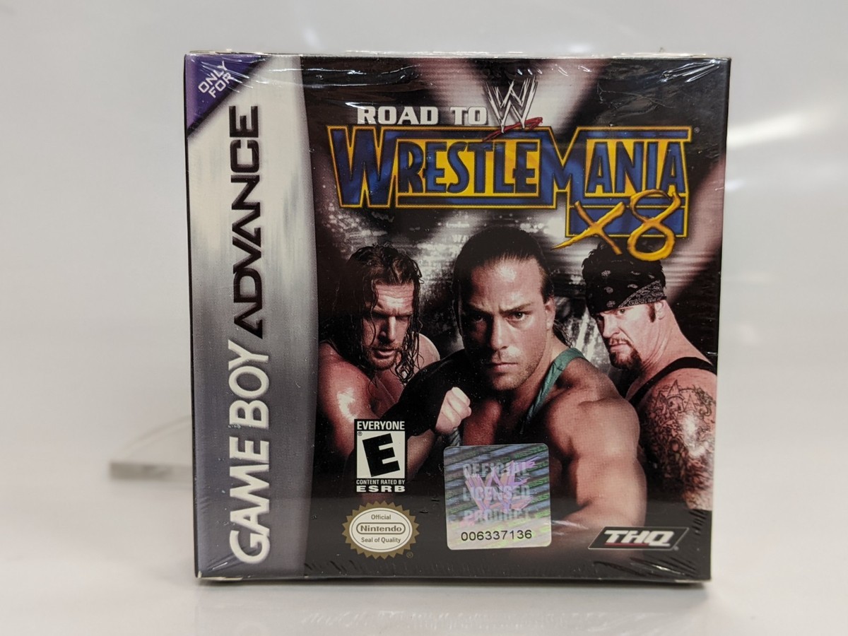 WWE Road to WrestleMania X8 (Nintendo Game Boy Advance, 2002) for