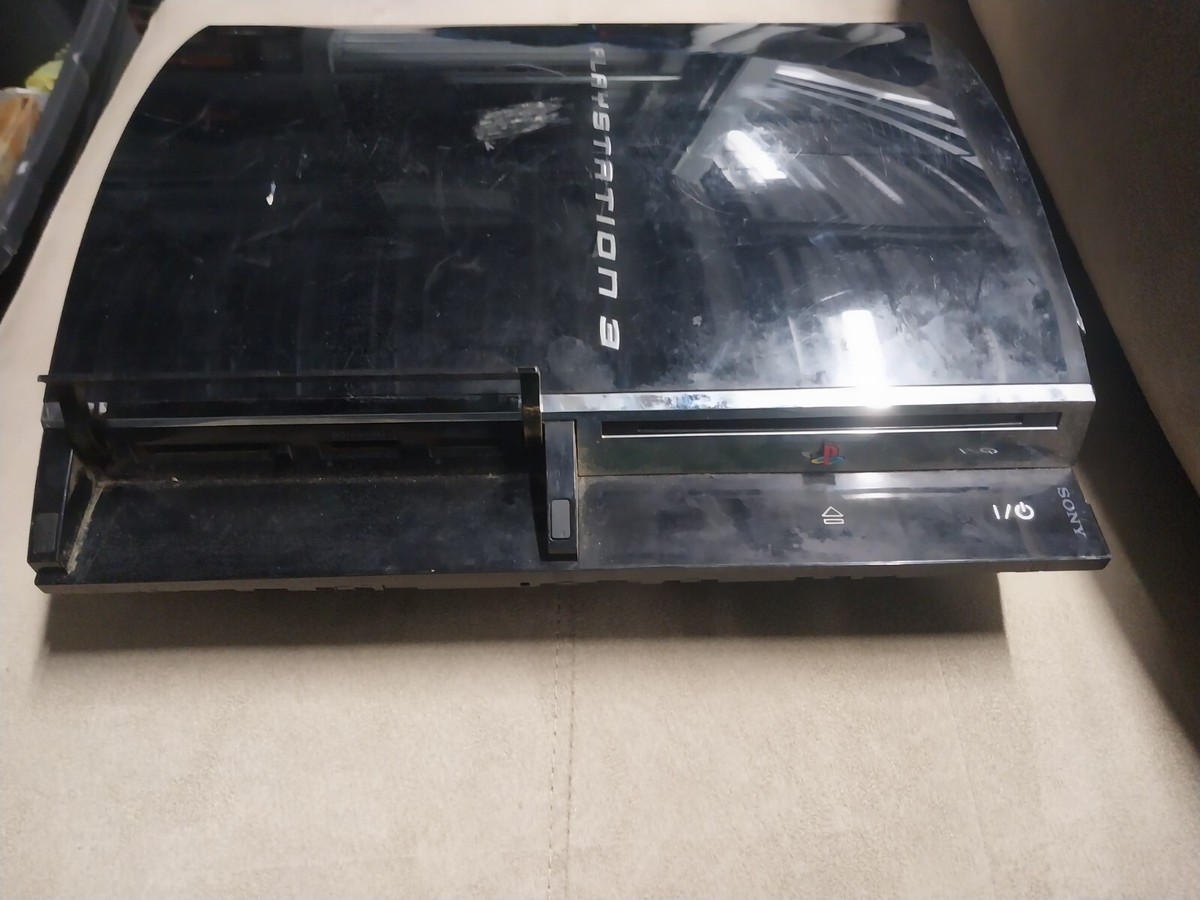 Sony PlayStation 3 60GB CECHA01 PS3 Fat Backwards Compatible Needs