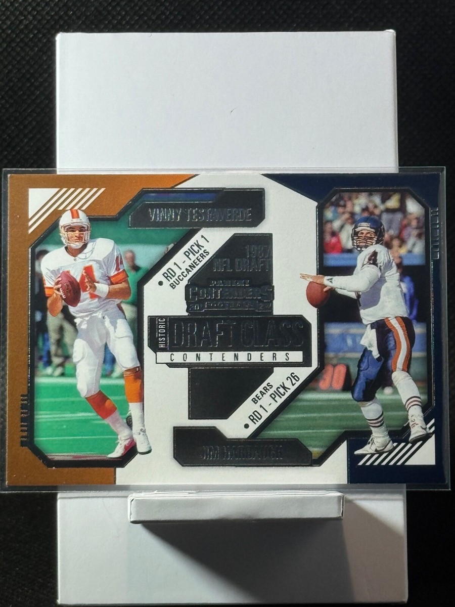 2024 Panini Contenders - Vinny Testaverde, Jim Harbaugh Historic