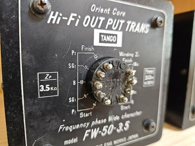 Tango FW-50-3.5 Hi-Fi Output Transformer Pair Set Used from Japan