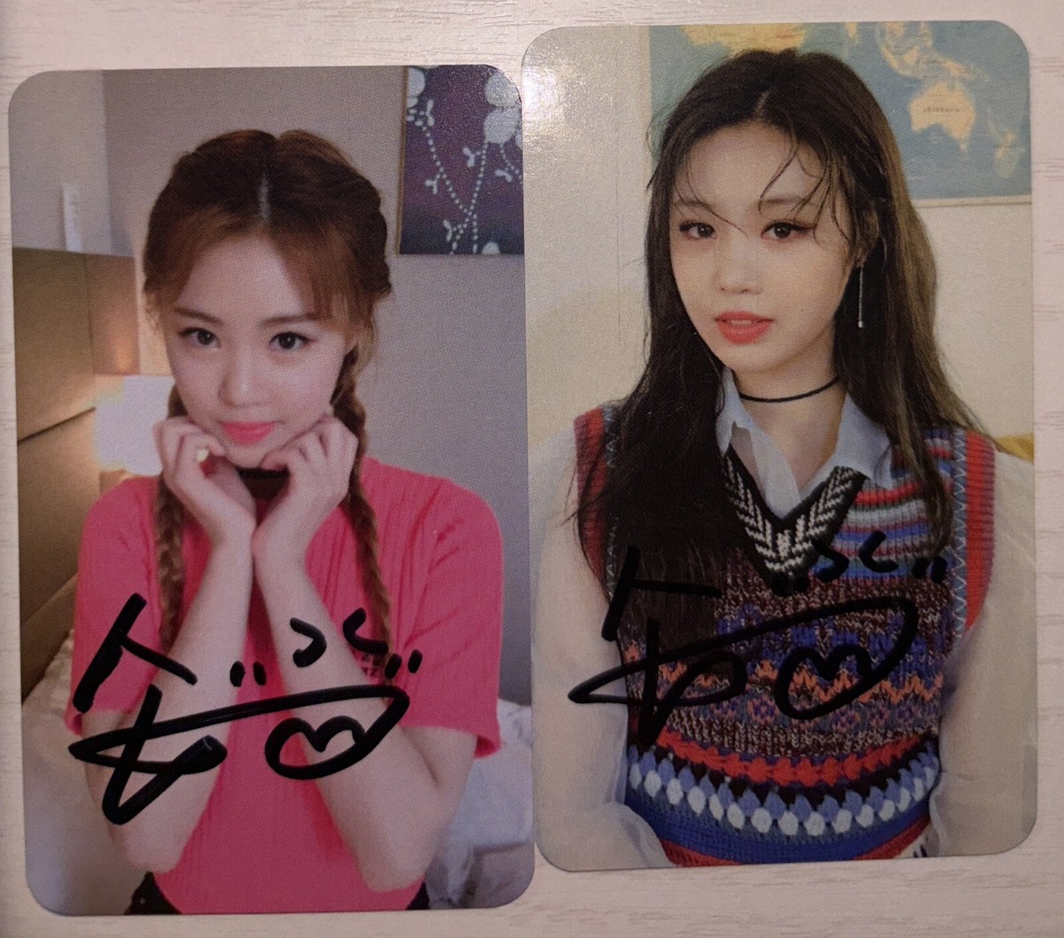 G)I-DLE Soojin I Made Autographed Signed Photo card PC G IDLE
