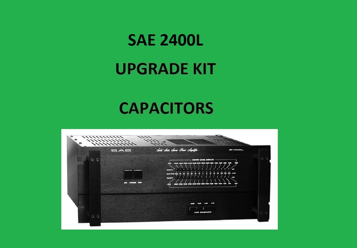 Power Amplifier SAE 2400L Repair KIT - all capacitors | eBay