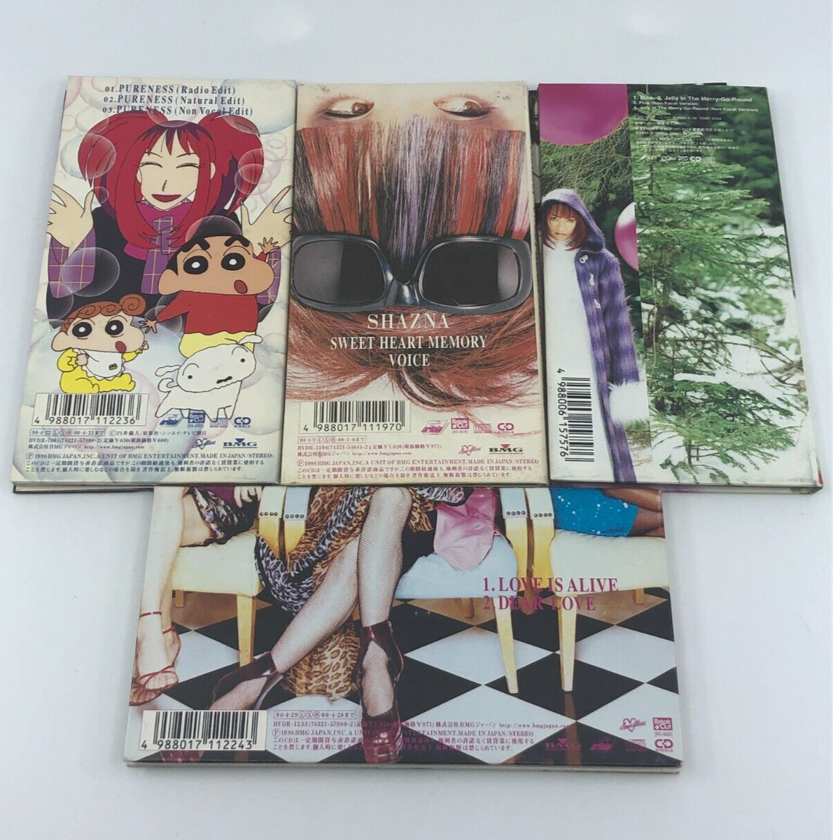 SHAZNA IZAM Japan 14 Single CD set Melty Love Piece of Love Sumire
