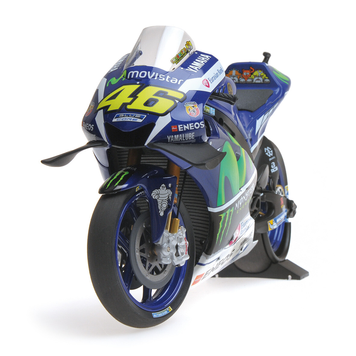 MINICHAMPS Yamaha Yzr-m1 Moto GP 2016 Valentino Rossi Movistar