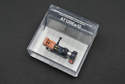 Audio Technica AT120Ea AT-120Ea MM Cartridge w/ AT-MS11 Headshel