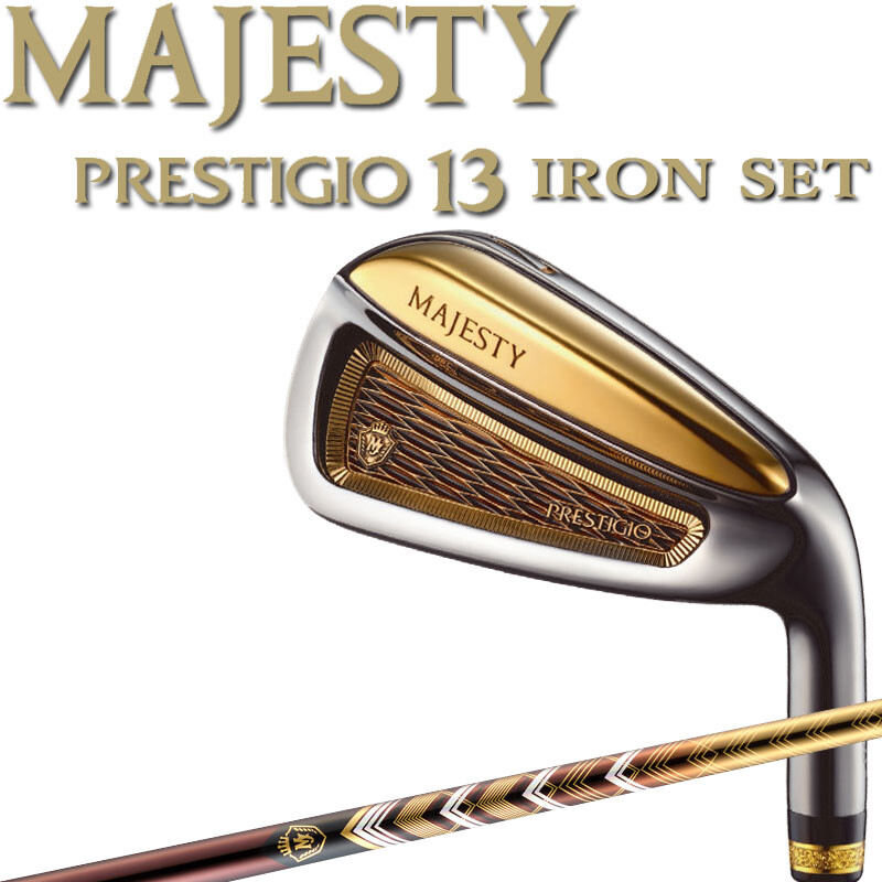MAJESTY GOLF JAPAN 2024 PRESTIGIO 13 GOLD Iron set #7,8,9,Pw LV760