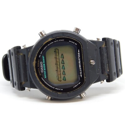 CASIO G-SHOCK DW-6600 Black Digital Watch with Illuminator