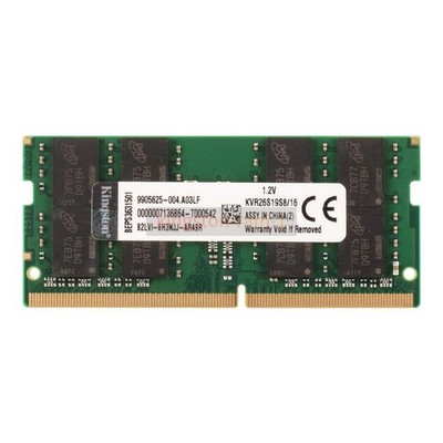 Kingston 32GB (2x16GB) DDR4 2666MHz (PC4 21300) SO-DIMM Laptop