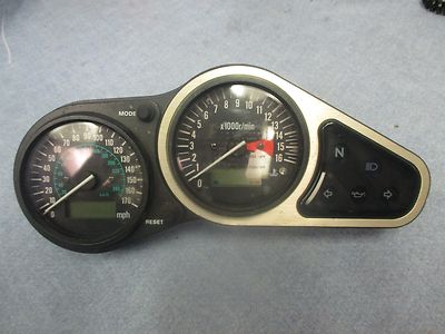 1998-1999 Kawasaki ZX6r, Gauges, speedometer, tachometer