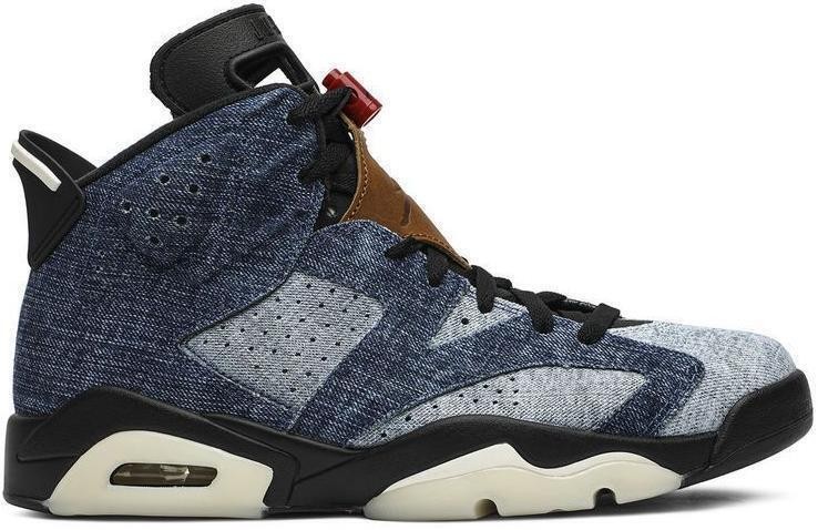 Buy Size 12 - Air Jordan 6 Retro Washed Denim online | eBay
